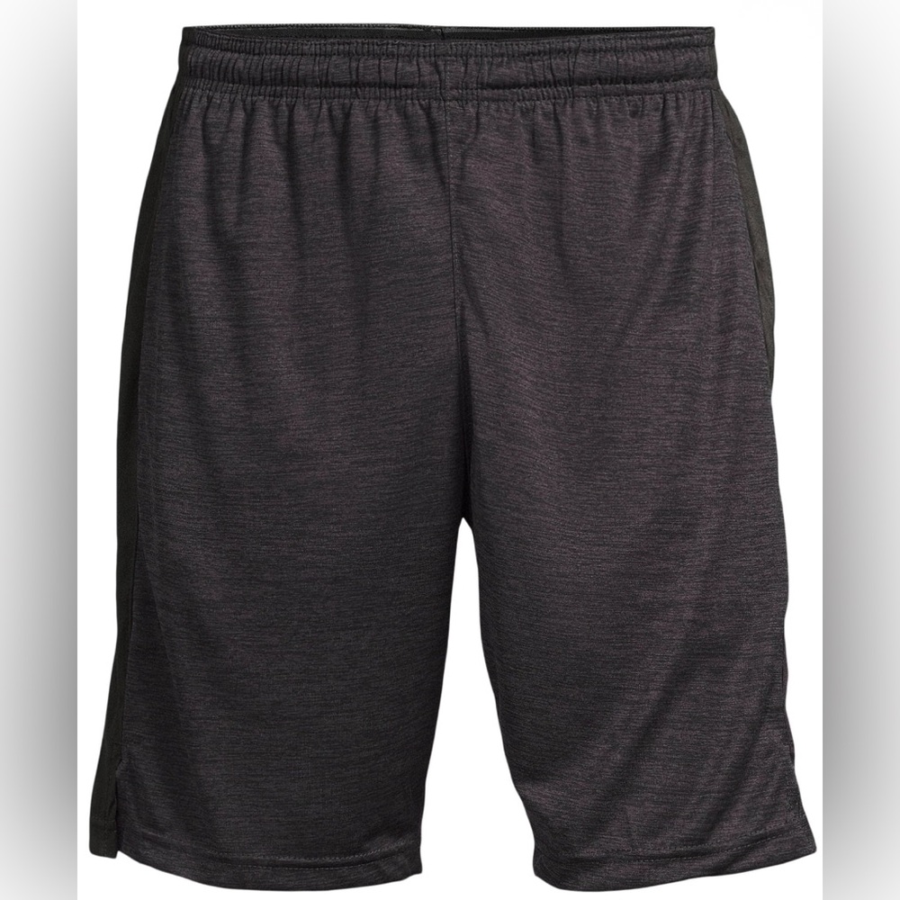 Russell Athletic Men's Black Space Dye Shorts, 9" Inseam, Size S | NEW w Tags